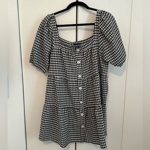 Zara plaid dress